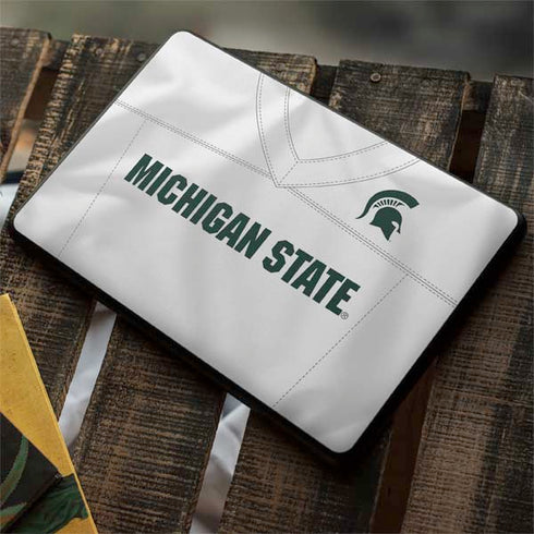 Michigan State University White Jersey Google Pixelbook Go Skin